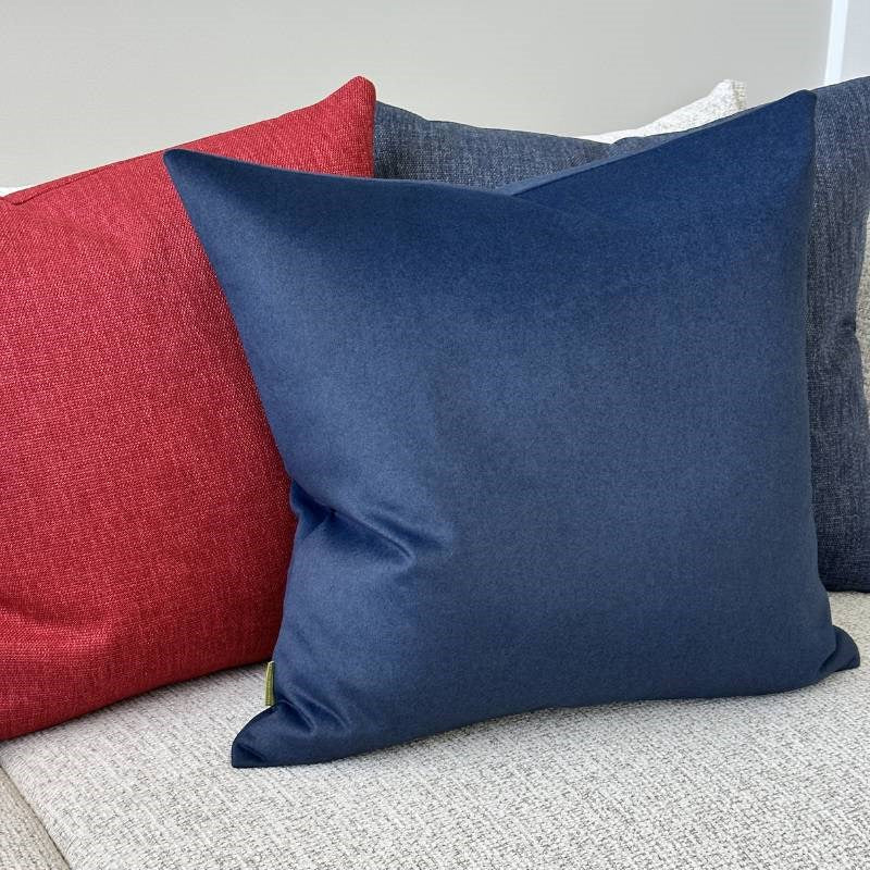 Felix Cushion cover 50cm in navy