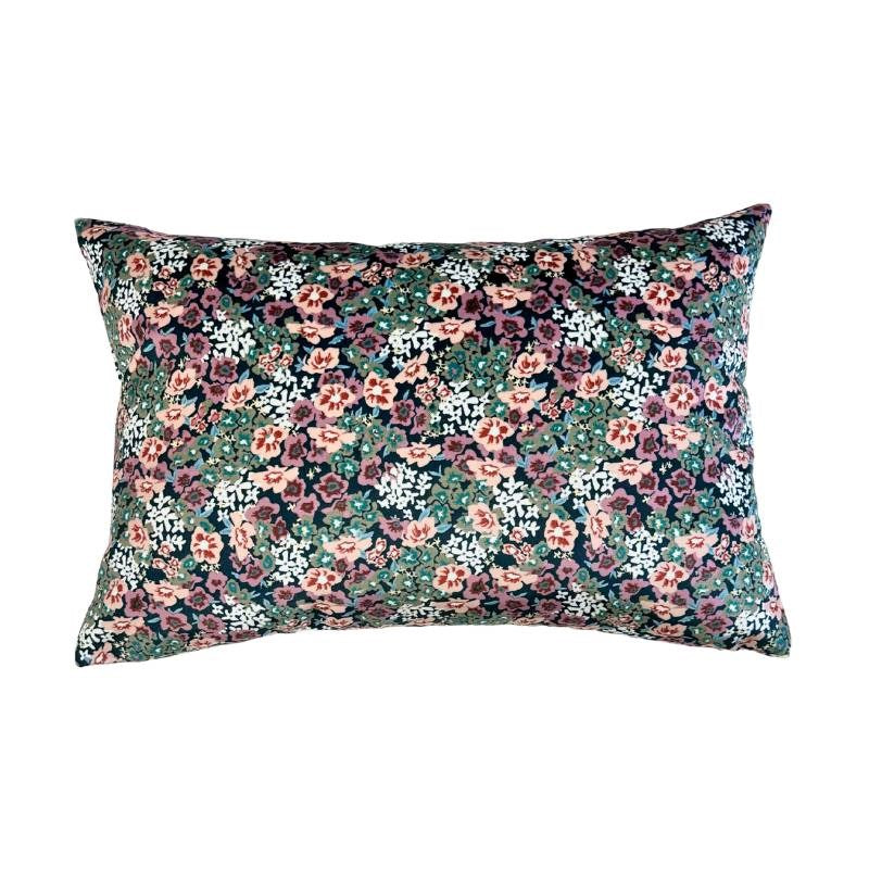 Bridgewater Velvet Cushion 60x40cm in midnight