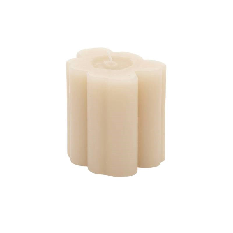 Unikko Candle 9cm in beige