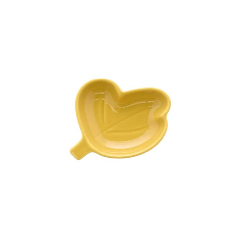 Oiva Kukasta kukkaan Plate 9cm in ochre