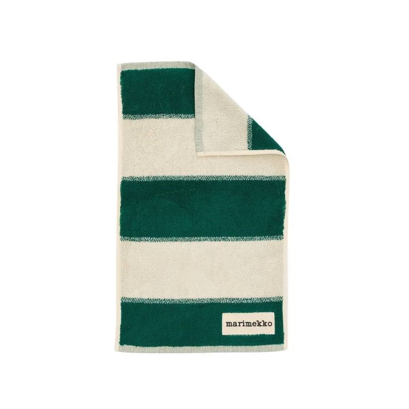 Galleria Guest Towel 30x50cm in emerald, melon