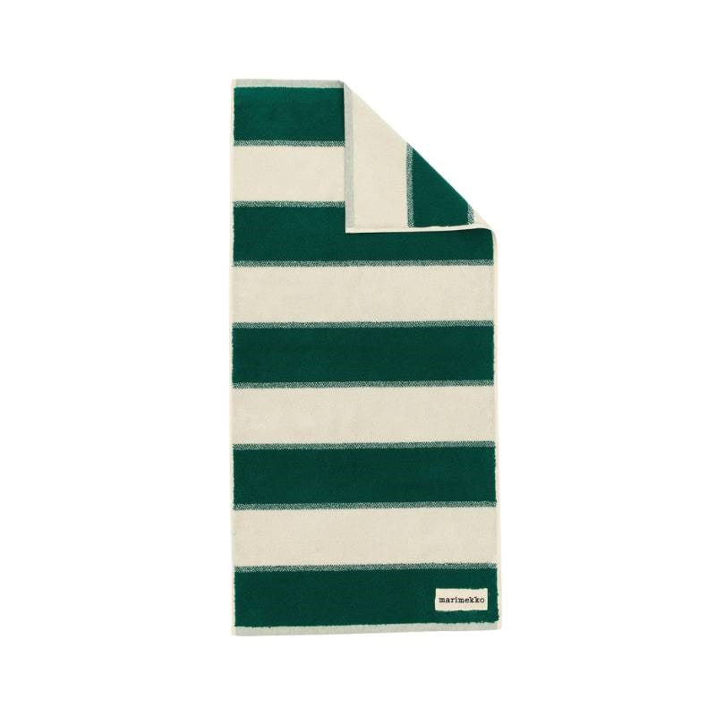 Galleria Hand Towel 50x100cm in emerald, melon