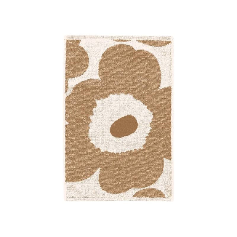 Unikko Guest Towel 30x50cm in off white, bronze