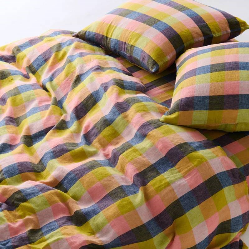 Tartan Kinen Quilt Cover in Florida