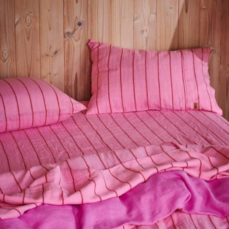 Linen Pillowcase Pair in iced vovo