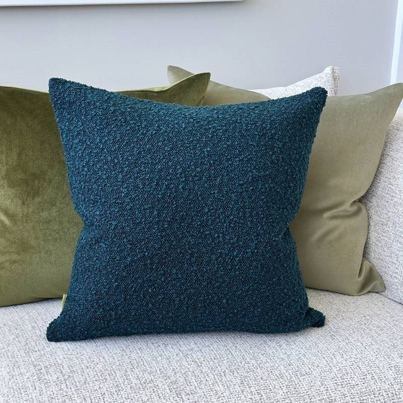 Boucle Cushion Cover 50cm in spruce