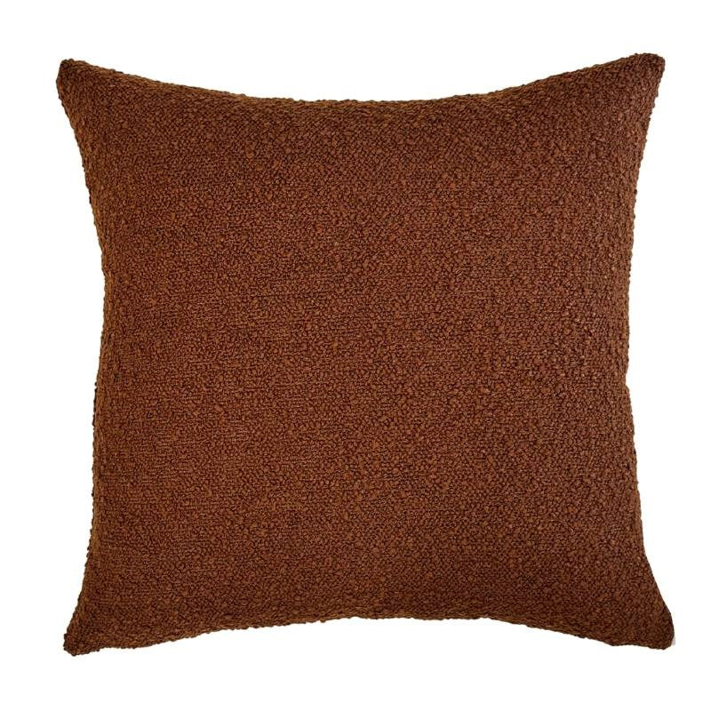 Boucle Cushion Cover 50cm in umber