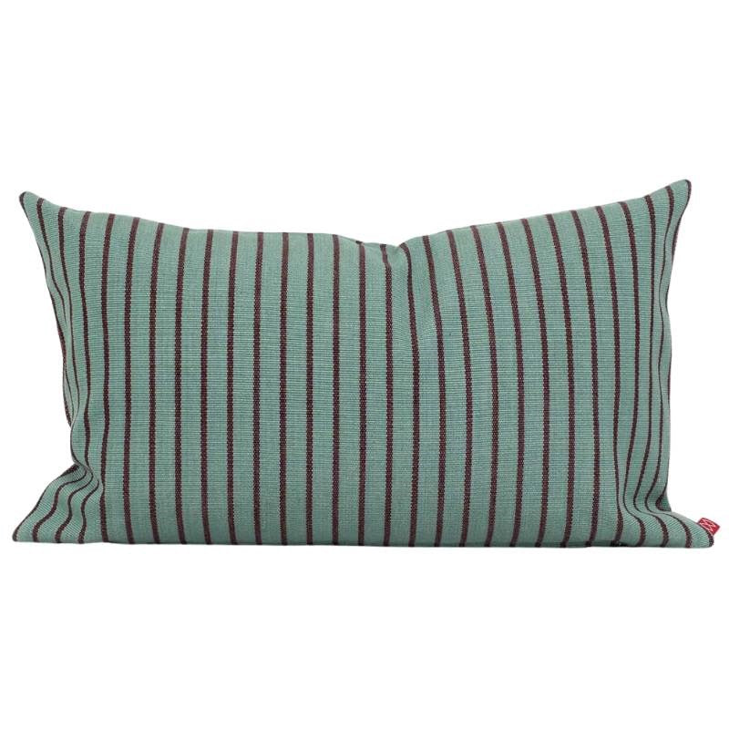 Laura Cushion Cover 30x50cm in green-grey, wine