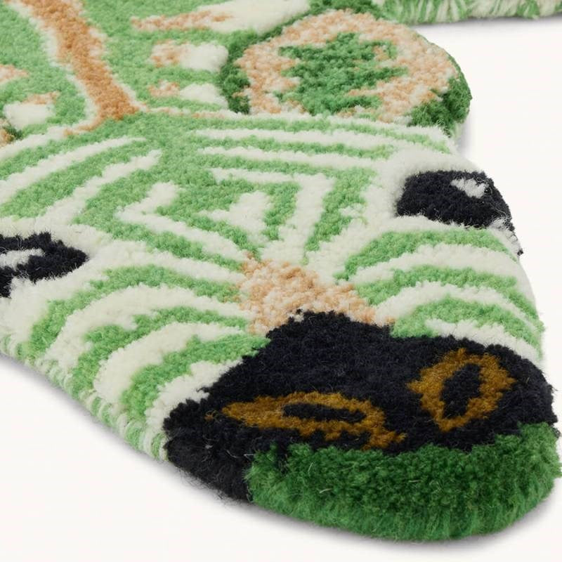Grassy Zebra Rug  - small