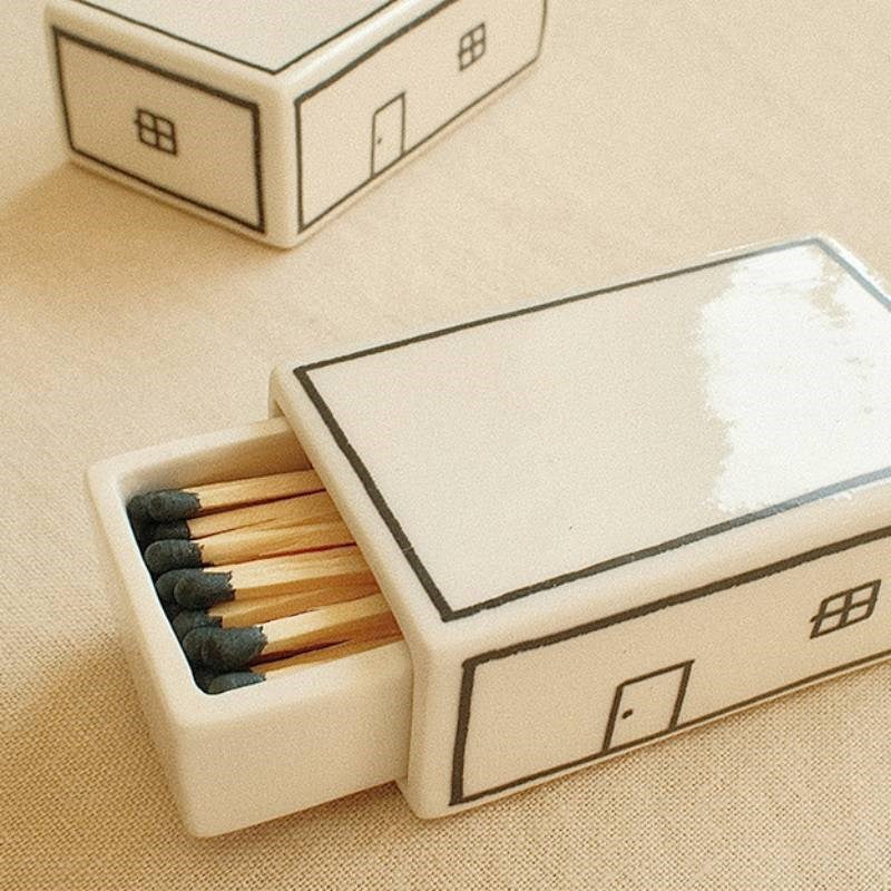 Maison Ceramic Matchbox