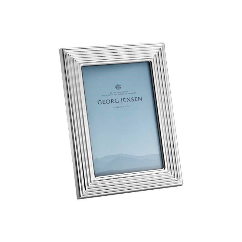 Bernadotte Picture Frame, mirror polished stainless steel, 10x15cm