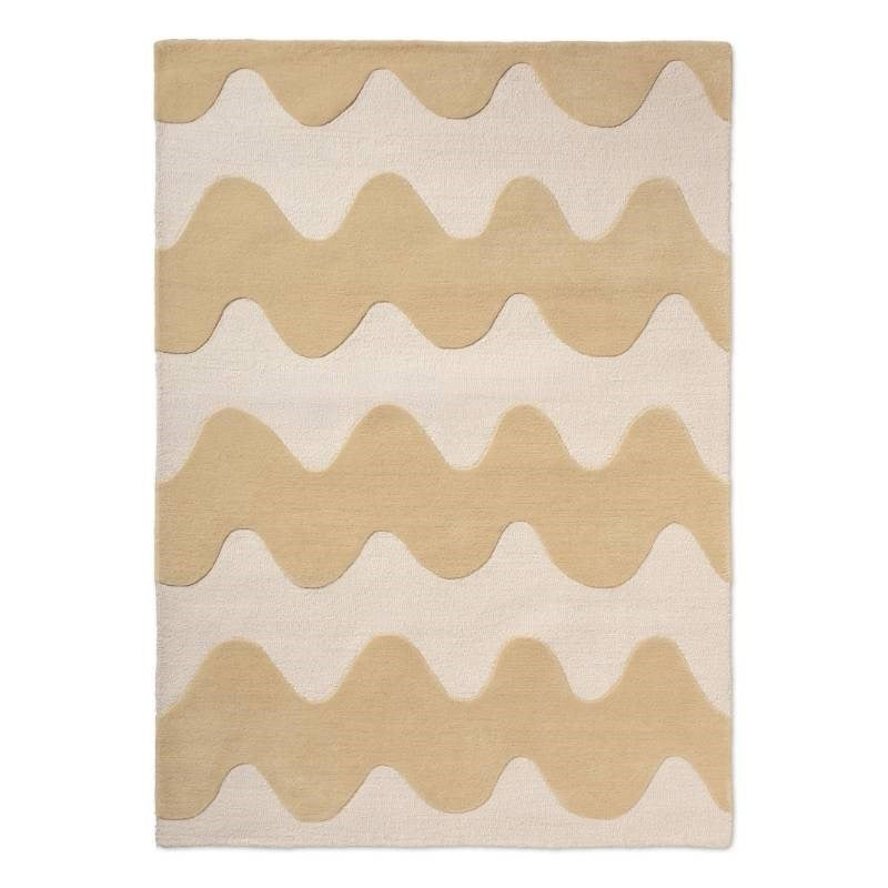 Lokki Hand Tufted Rug in butter