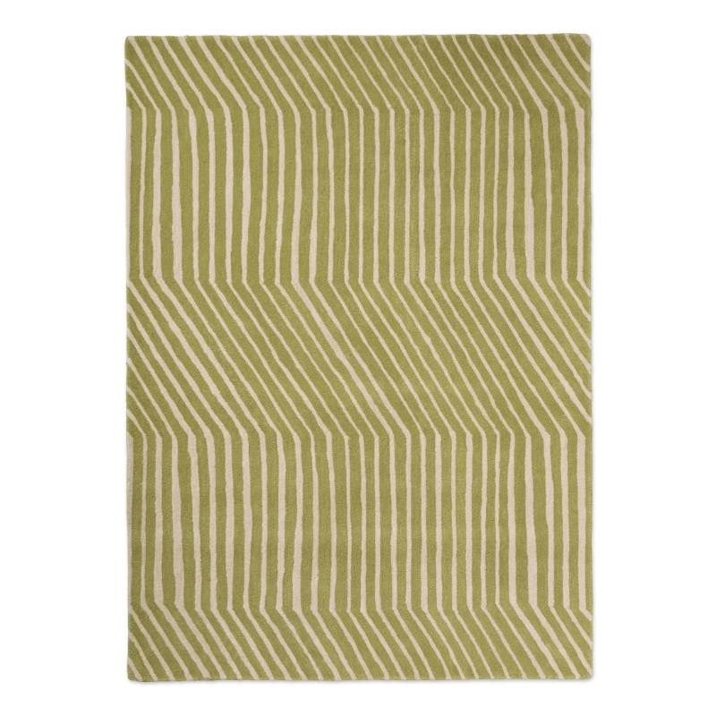 Kalasaaski Hand-Tufted Rug in light green