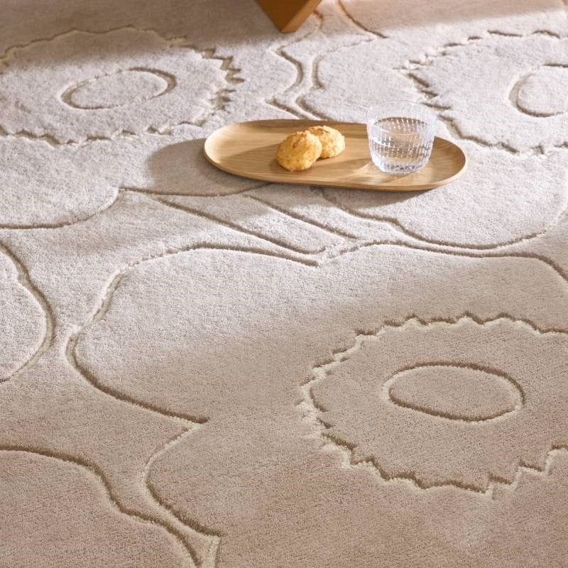 Piirto Unikko Hand-Tufted Rug in greige