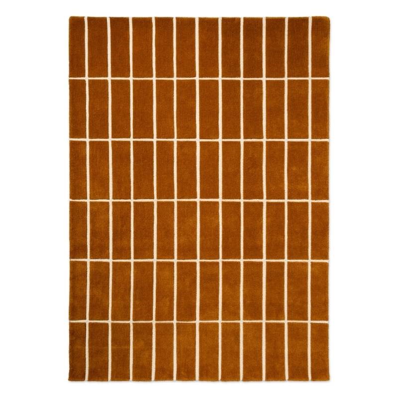 Tiiliskivi Hand-Tufted Rug in brown