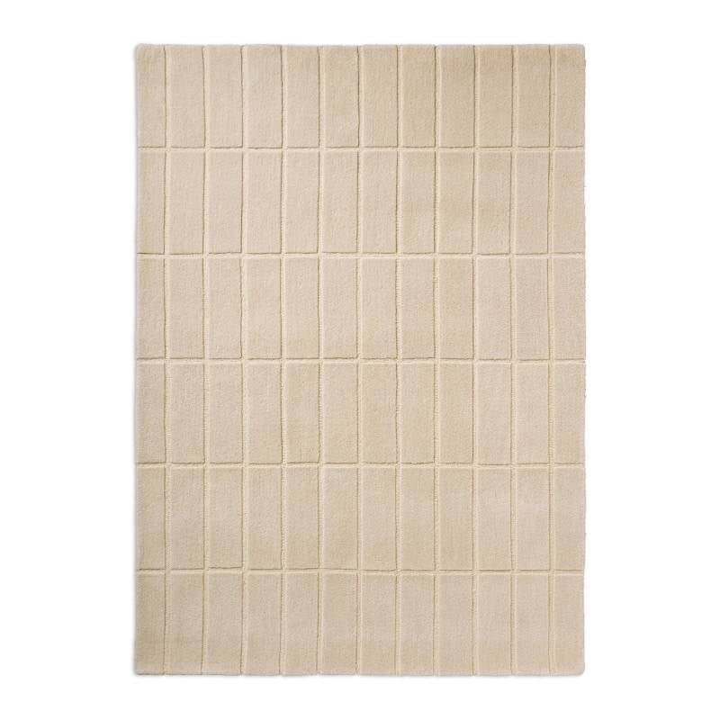 Tiiliskivi Hand-Tufted Rug in natural white