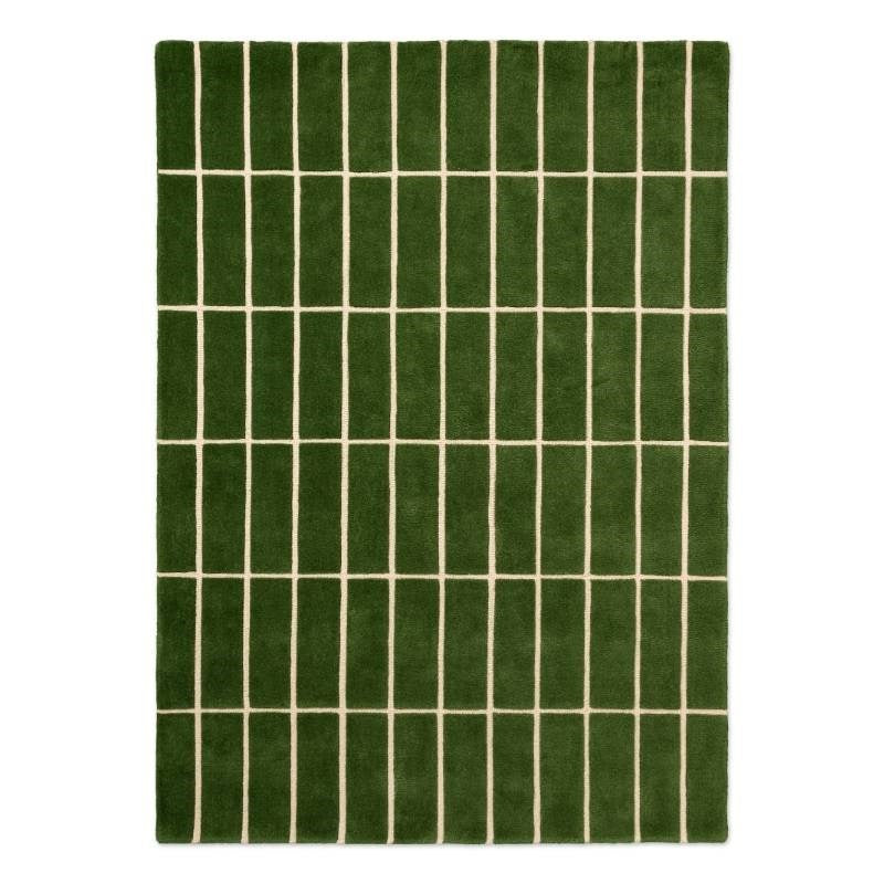 Tiiliskivi Hand-Tufted Rug in green