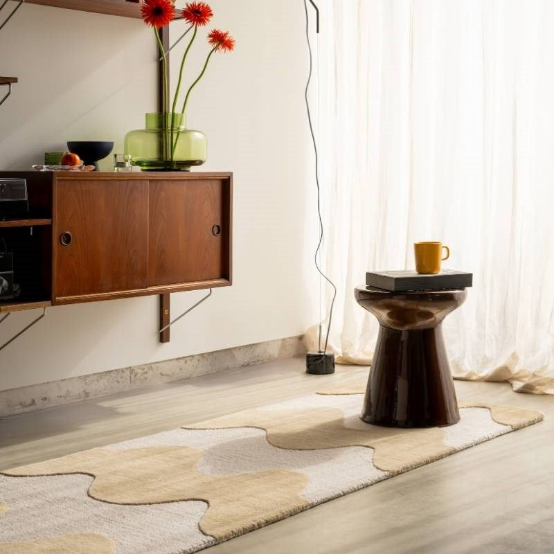 Lokki  Rug Runner in butter