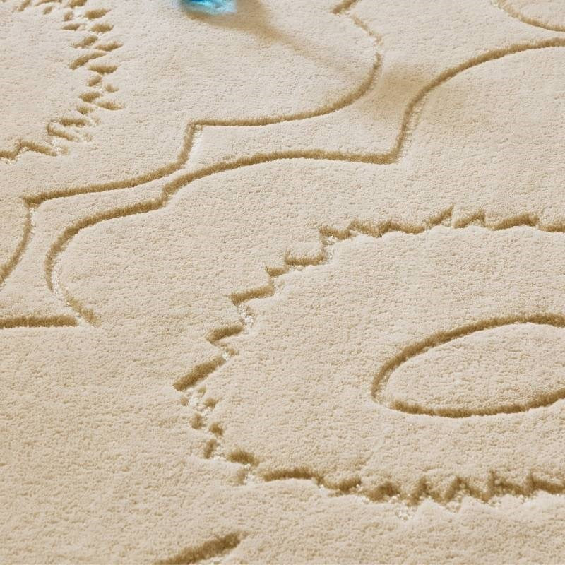 Piirto Unikko Rug Runner in white