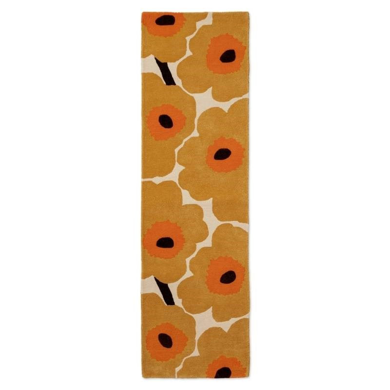 Unikko Rug Runner in honey