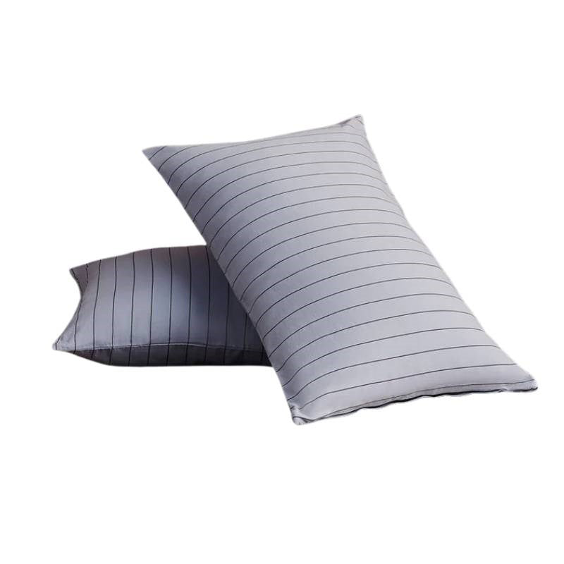 Striped Pillowcase Pair in mist