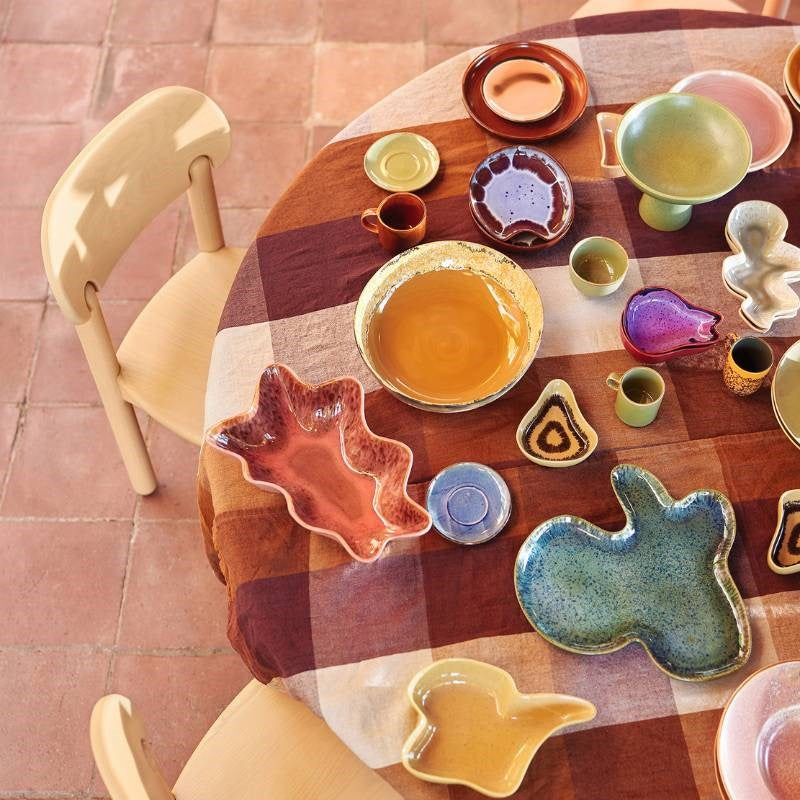 70's Ceramics Salad Bowl in sunflower