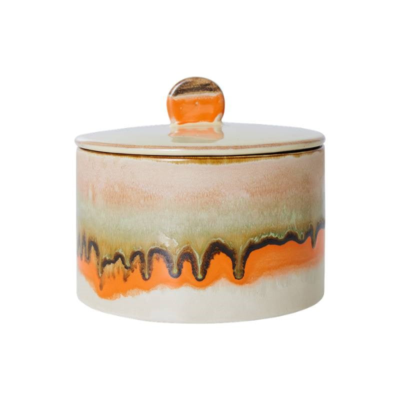 70's Ceramics Cookie Jar in burst