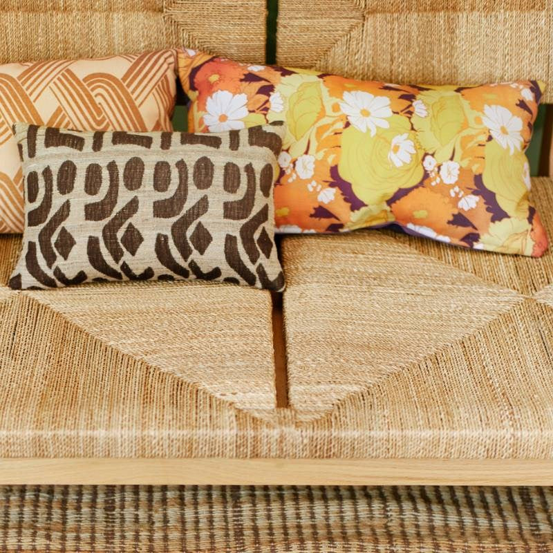 Printed Cushion 60x35cm, in bloom