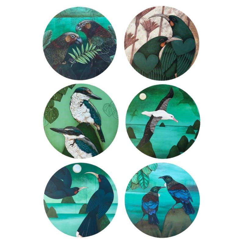Kathryn Furniss Art Placemats, set of 6