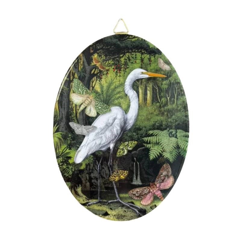 Tanya Wolfkamp Art Tile, Heron