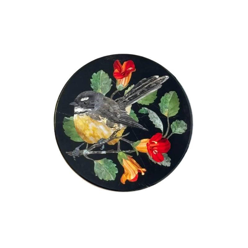 Tanya Wolfkap Pietra Dura Coaster, Fantail