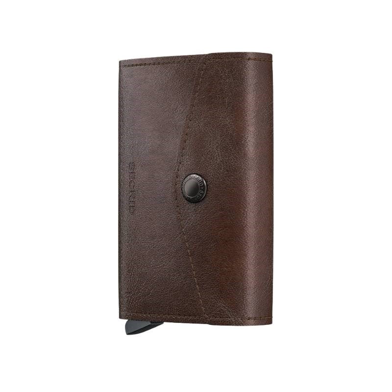 Secrid Envelope Wallet, vintage, in chocolate