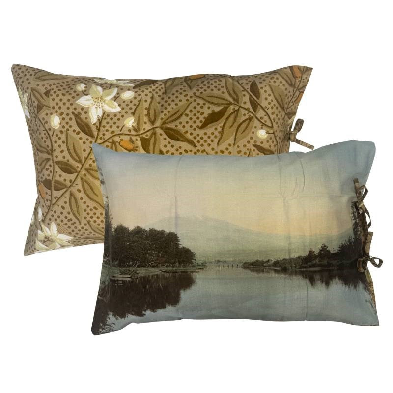 View of Mt Fuji Pillowcase Pair