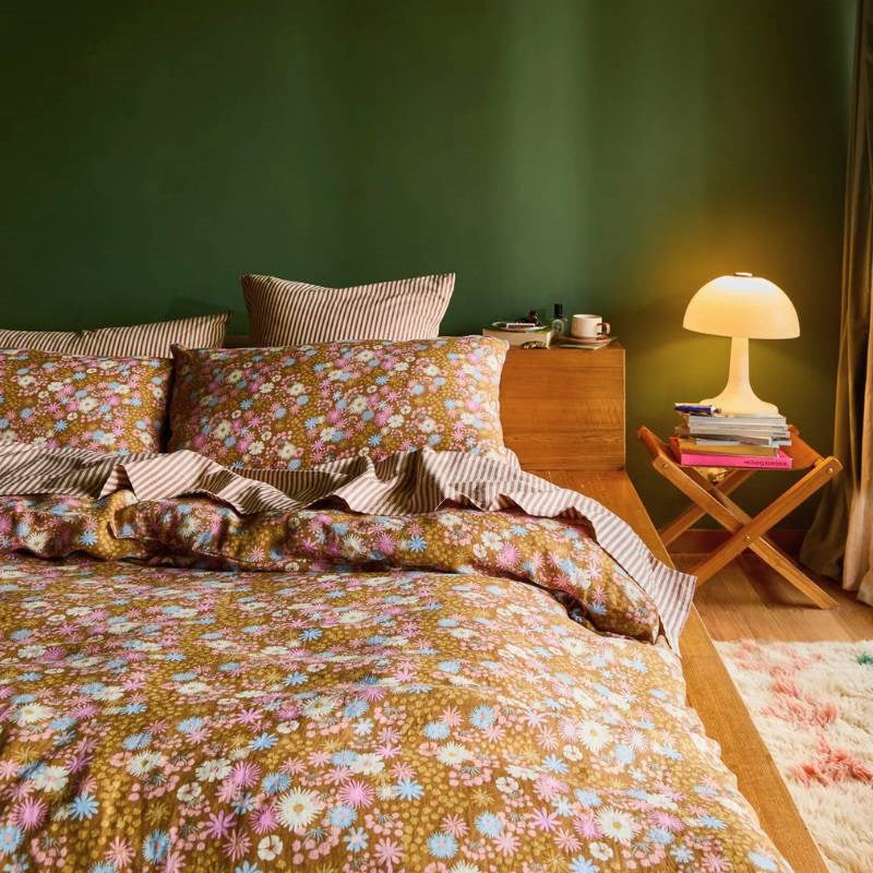 Hayfolk Linen Quilt Cover