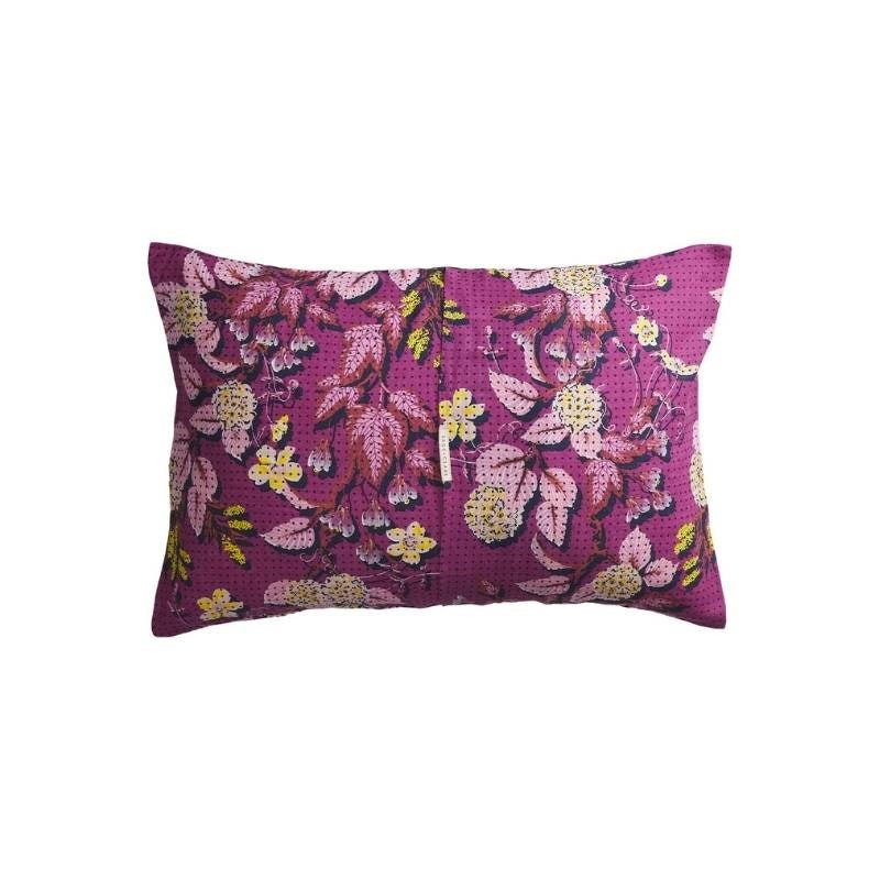 Heidi Linen Standard Pillowcase Pair in mulberry