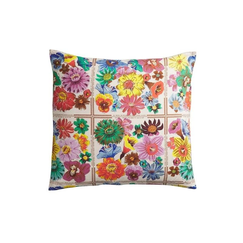 Ines Cotton European Pillowcase Pair in porcelain