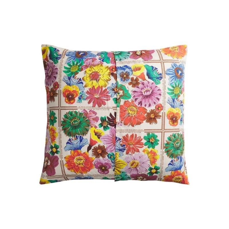 Ines Cotton European Pillowcase Pair in porcelain