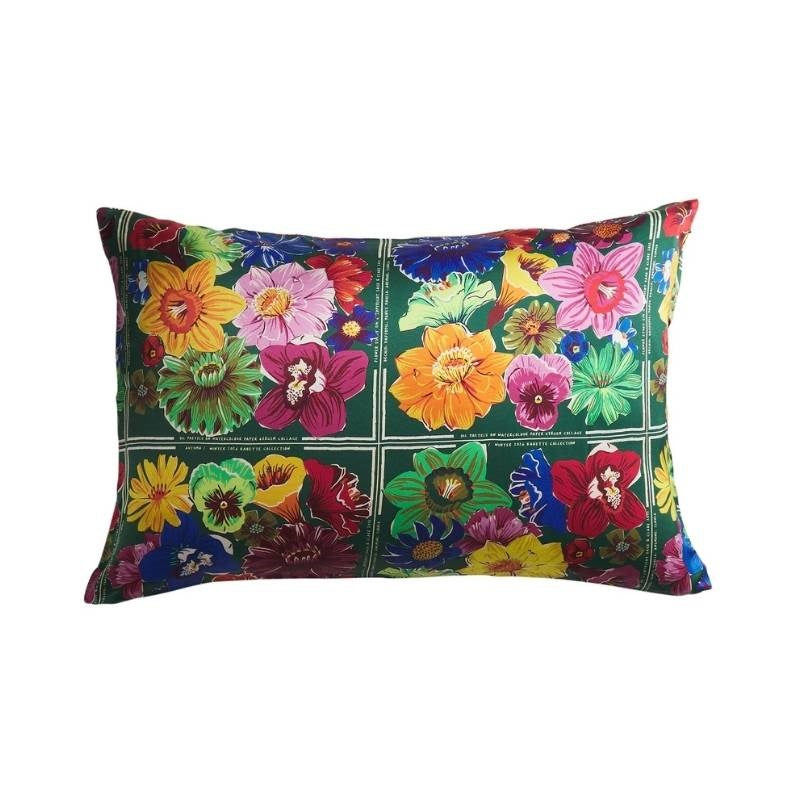 Ines Cotton Standard Pillowcase Pair in verdant