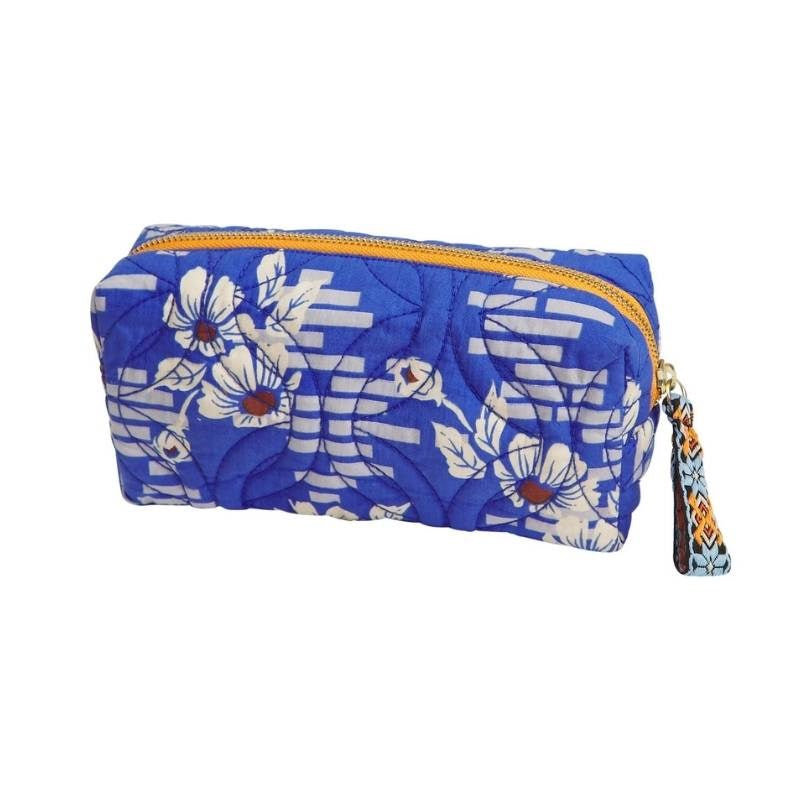 Marta Travel Pouch in ultramarine