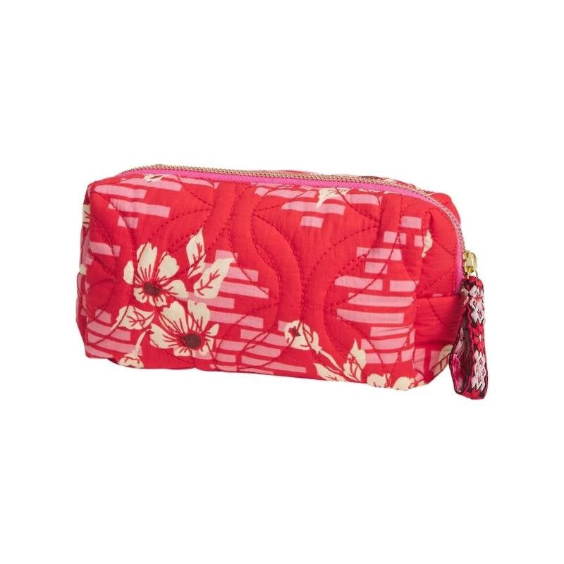 Marta Travel Pouch in vermillion