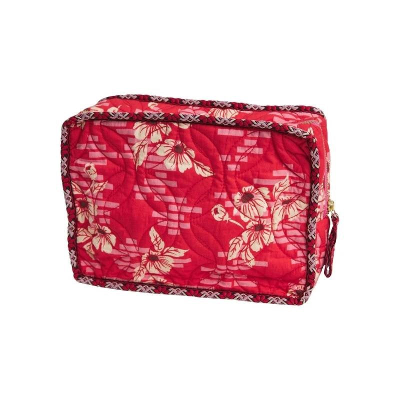 Marta Vanity Bag in vermillion