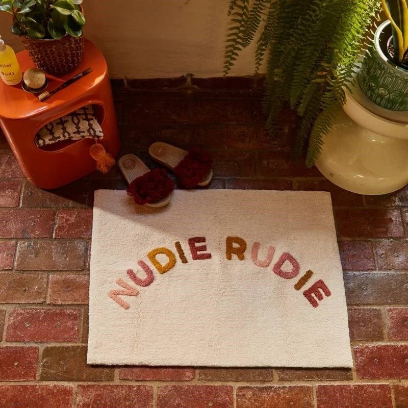 Tula Nudie Bath Mat in terra