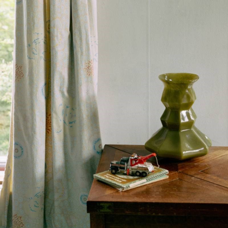 Silhouette Glass Vase in green
