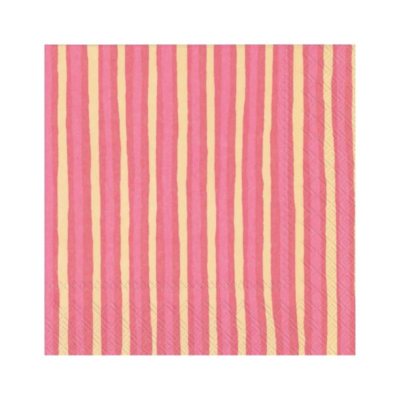 Serviettes in Piccolo pink, cream