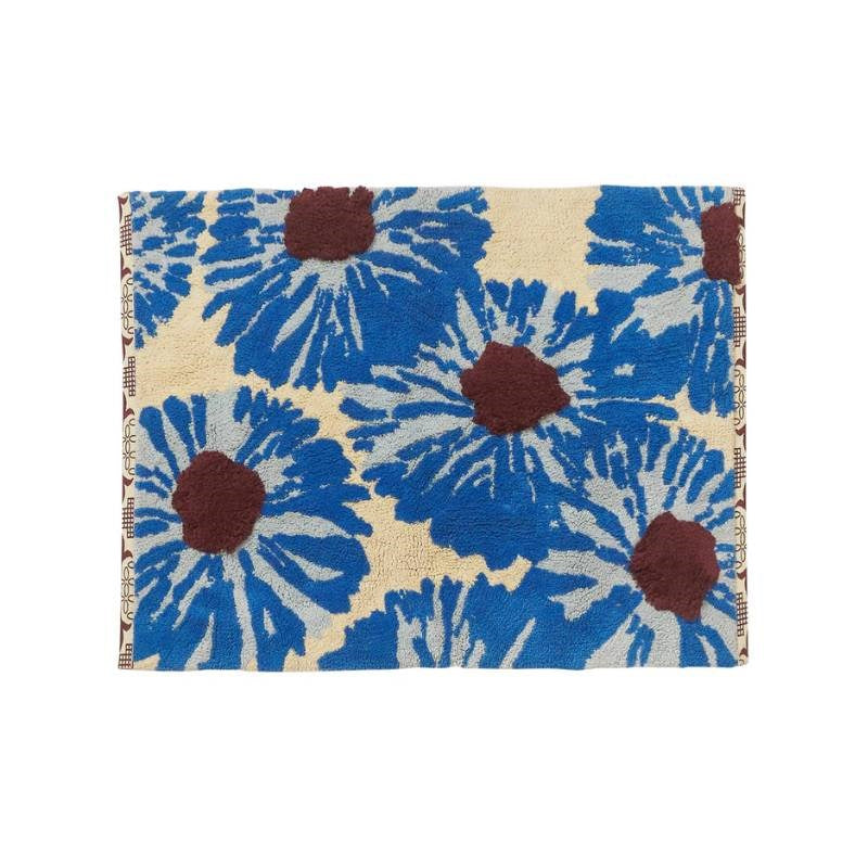 Isabella Bath Mat in azure
