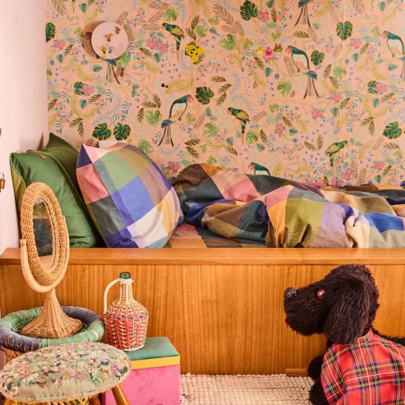 Tartan Flannelette Quilt Cover in Bellevue