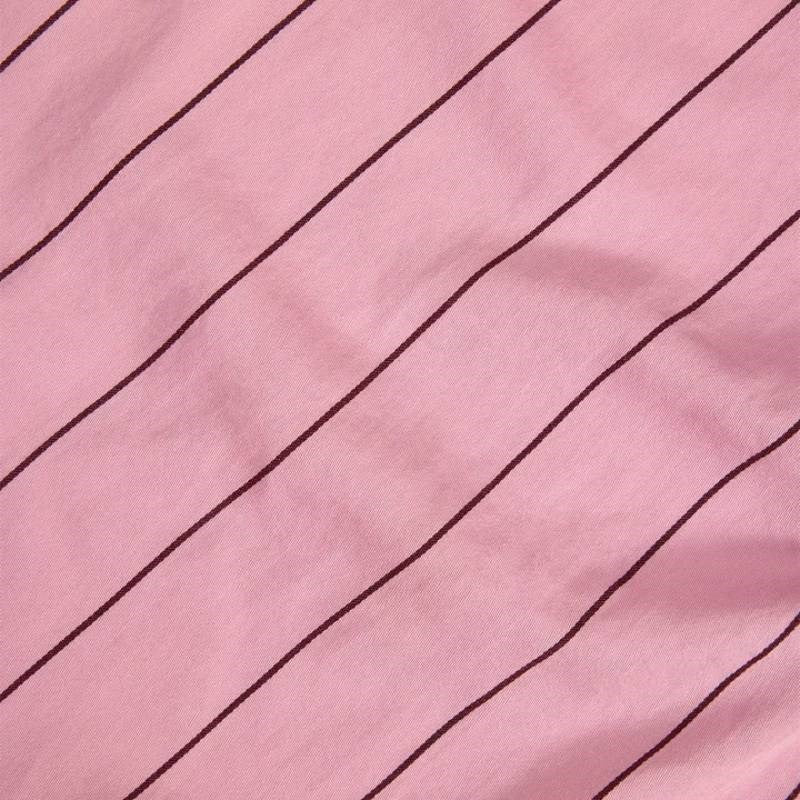 Striped Fitted Sheet in aster