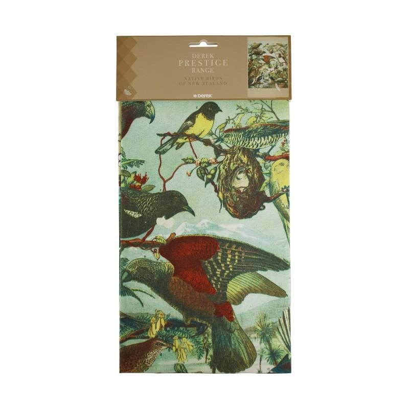 Native Birds of New Zealand Tea Towel
