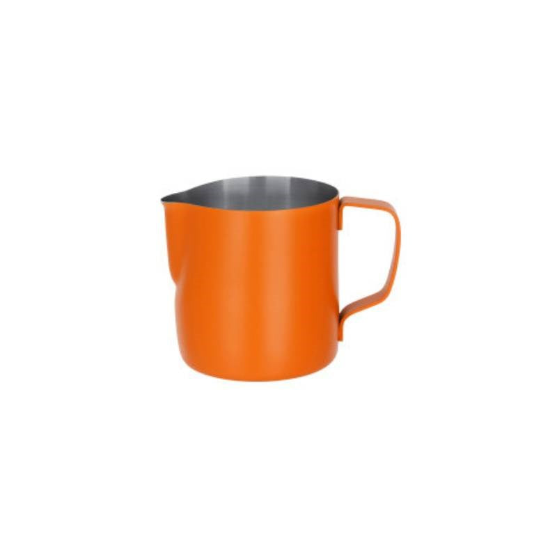 Milk Frothing Jug 350ml in orange