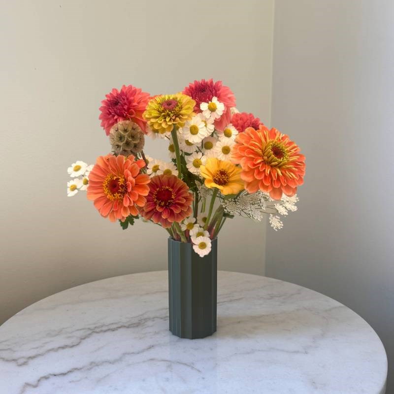 Mini Millie Vase in olive